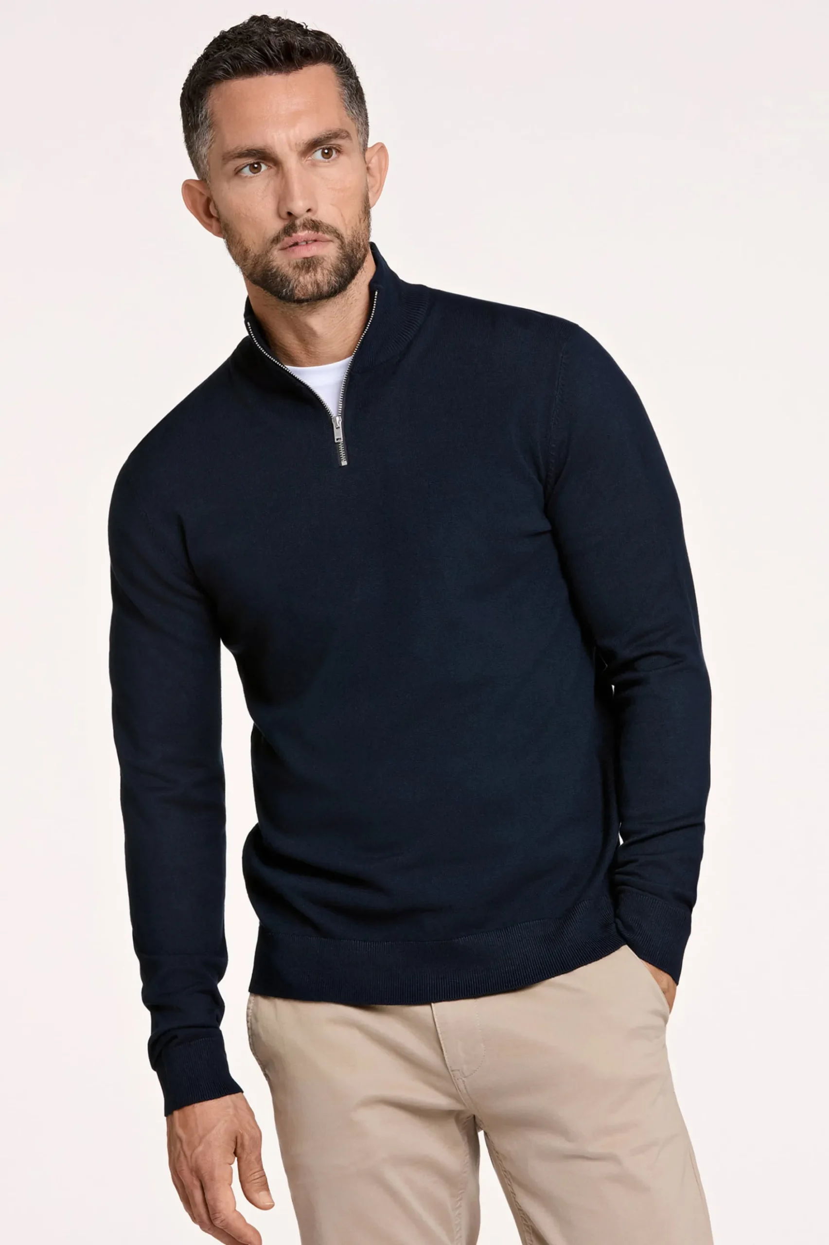 Half-zip