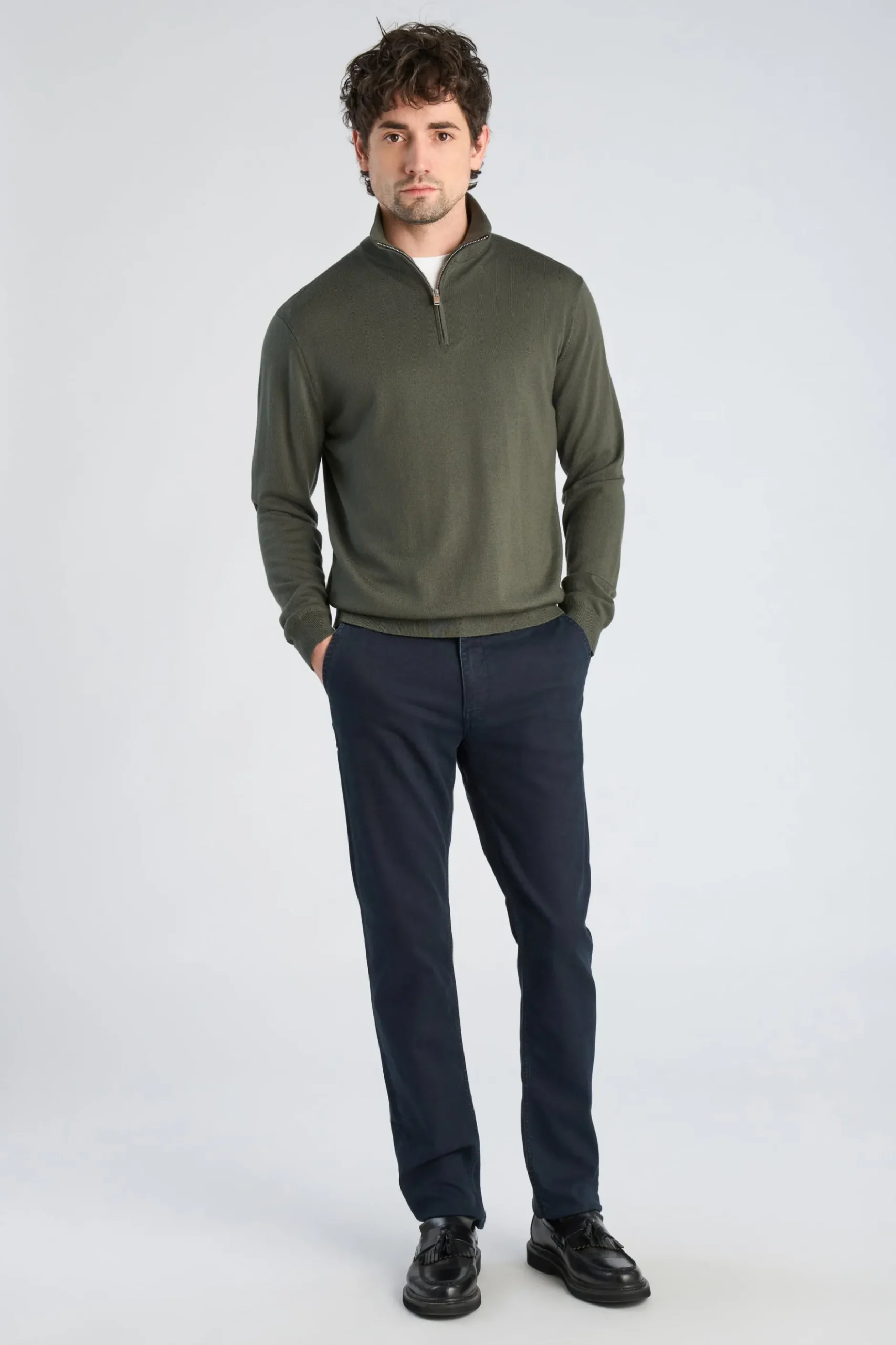 Half-zip